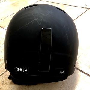 Smith ski helmet (matte black)